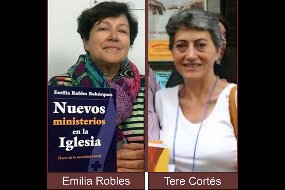 Emilia Robles y Tere Cortés